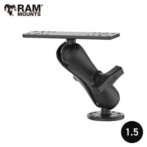 【即納】 RAM-111U RAM MOUNTS ラムマウント 魚探マウント RAMマウント 1.5インチボール 魚探 取り付け 架台 取扱店 …