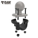 【即納】ラムマウント 直接仕入 RAM-233U レールアダプター 62mm径 ラウンドベース用 700233 RAM MOUNTS 取扱店 販売店 バイク iphone