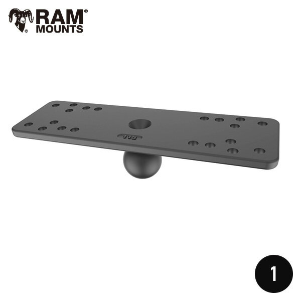 【即納】 RAM-B-111BU RAM MOUNTS ラムマウント ベース RAMマウント 1インチボール 781118 釣り 足漕ぎカヤック アルミボート バスボート 魚探マウント 取り付け 架台 フィッシング バイク バ…