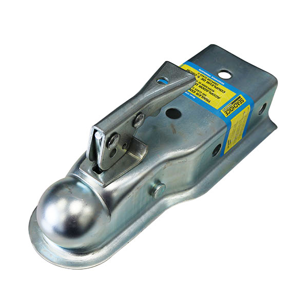 トレーラー カプラー ヒッチカプラー スチール 幅3インチ 76mm 2インチ ヒッチボール用 711036 ジェットスキー PWC 水上バイク バスボート 船舶用品 ボート トレーラー パーツ 用品 マリン用品 海 運搬 牽引 ボールカプラー 交換のサムネイル