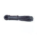 ブラックロープ φ20mm×20m 410591 マリンロープ 係船ロープ 係留ロープ 救助ロープ 救命ロープ マリーナ 桟橋