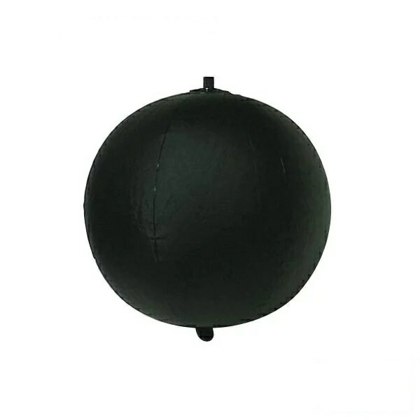 黒球 2個セット 風船型 400491 コッキュウ 黒色 球形形象物 法定備品 船検 小型船舶用 ボート 船 錨泊 昼間