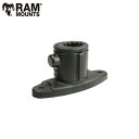 RAM MOUNTS ラムマウント スプラインポスト ベース RAMマウント Adapt-A-Post ネジ止め式 181149 RAP-AAPUDTU 取扱店 販売店 カヤックパーツ 部品 艤装パーツ 足漕ぎカヤック ペダルドライブ フィッシング