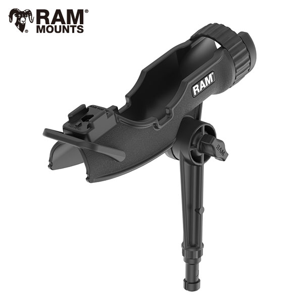 【即納】 RAP-433-NB RAM MOUNTS ラムマウント カヤック ロッドホルダー 船 6インチポスト RAMマウント 184110 釣竿ホルダー 角度調整 ロットホルダー ロットスタンド 取扱店 販売店 竿立て 竿受け ロット立て 部品 艤装パーツ 足漕ぎカヤック フィッシング