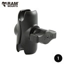 選べるマウントシリーズ！ RAM MOUNTS ラムマウント ショートアーム ダブルソケット RAMマウント 1インチボール ジョイント 682011 RAM-B-201U-A 携帯マウント 足漕ぎカヤック 部品 艤装 釣り GoPro 取扱店 販売店 バスボート アルミボート バイク用品