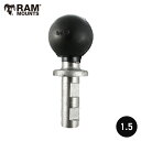 【即納】 ラムマウント 直接仕入 RAM-208U 1.5インチボール ベース用追加ポスト RAMマウント 702170 RAM MOUNTS 取扱店 販売店