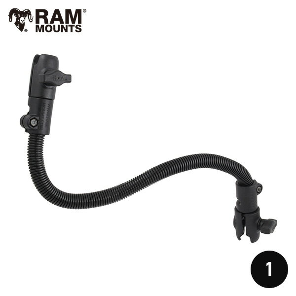  RAP-B-200-1-18U RAM MOUNTS ラムマウント フレキシブルアーム アルミ製 18インチ RAMマウント 1インチボール GoPro 731681 取扱店 販売店 モニターアーム クランプ