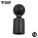 RAM MOUNTS ラムマウント PVCパイプソケット 塩ビ 1.5インチボール RAMマウント 820296 RAP-294U 取扱店 販売店 アルミボート バス釣り 挟む 部品 艤装パーツ カヤック フィッシング DIY