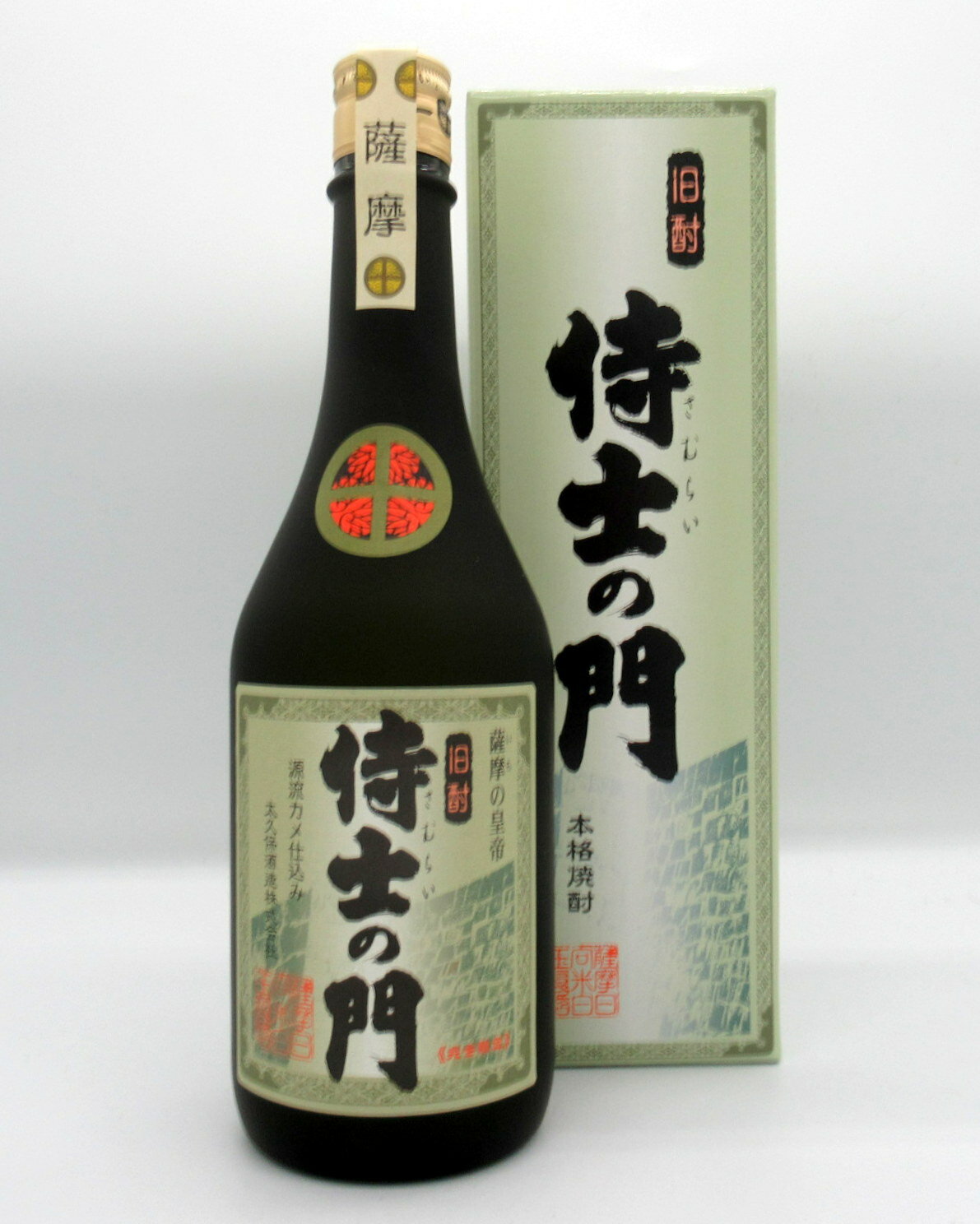 楽天地酒、ワインの専門店　喜咲酒家本格芋焼酎　侍士の門　720ml【日本侍士の会限定商品】【店頭販売限定商品】【鹿児島】【芋焼酎】【太久保酒造】【限定品】