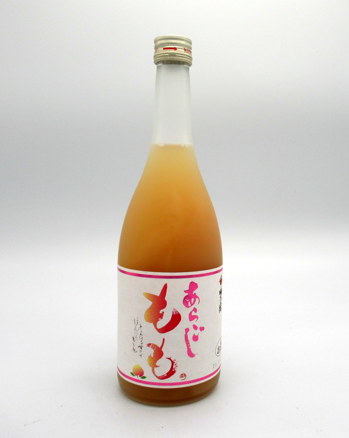 梅乃宿　あらごし　もも　720ml　【家飲み】【リキュール】【もも】【果肉たっぷり】【日本酒（純米酒）ベース】【母の日】【3月3日】【桃の節句】