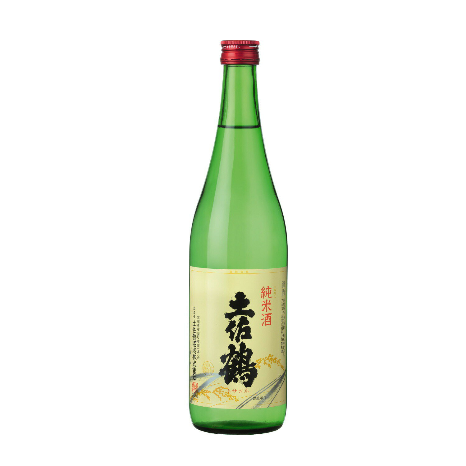 土佐鶴　純米酒　720ml　【土佐鶴酒造】【純米酒】【日本酒】【高知】【家飲み・おうち】【晩酌】【全国新酒鑑評会「金賞」最多受賞蔵】