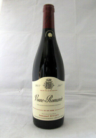 エマニュエル・ルジェ[2017]　ヴォーヌ・ロマネ750ml【パーカー89-91点】【アンリ・ジェイエ　後継者】【フランス】【ブルゴーニュ】【赤ワイン】【エマニュエル　ルジェ】