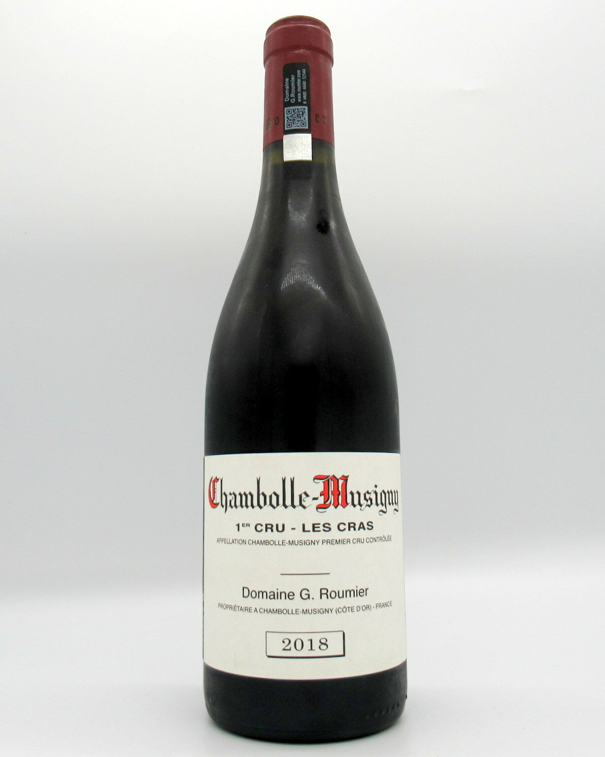 【ポイント2倍】ドメーヌ・ジョルジュ・ルーミエ　[2018]　シャンボール・ミュジニー プルミエ・クリュ レ・クラ　750ml【WA92】【フランス】【ブルゴーニュ】【赤ワイン】(Georges ROUMIER）のサムネイル