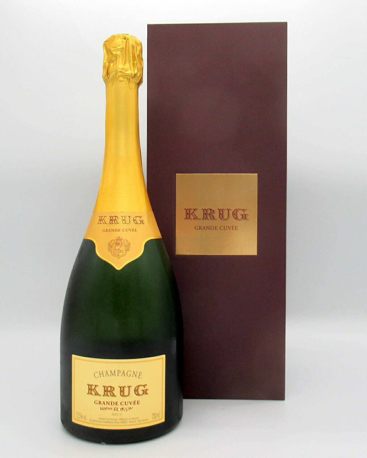 【4月1日・ポイント5倍】クリュッグ グラン・キュヴェ ブリュット エディション 168 750ml【WA96点】【シャンパン】【シャンパーニュ】【白】【ワイン】【シャルドネ】【フランス】【ルイ・ヴィトン】(KRUG)