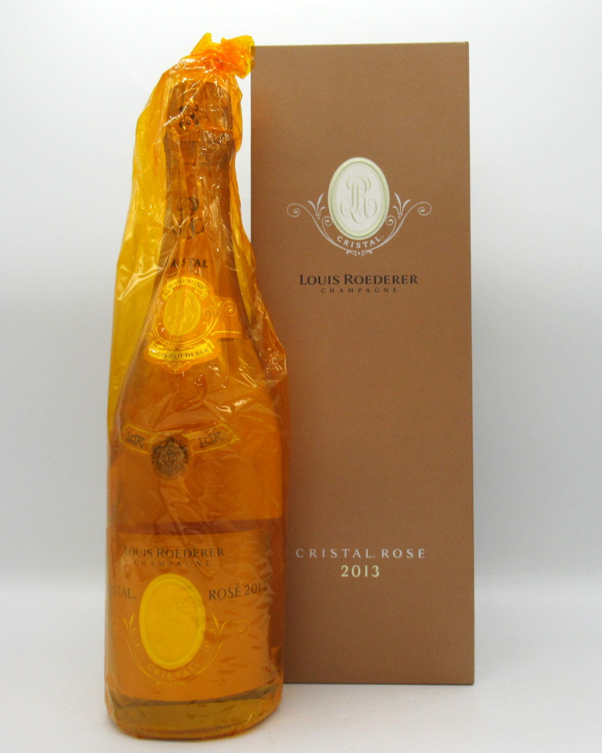 ルイ・ロデレール　クリスタル　ロゼ　　750ml（ギフトBOX付）（CRISTAL Rose LOUIS ROEDERER)