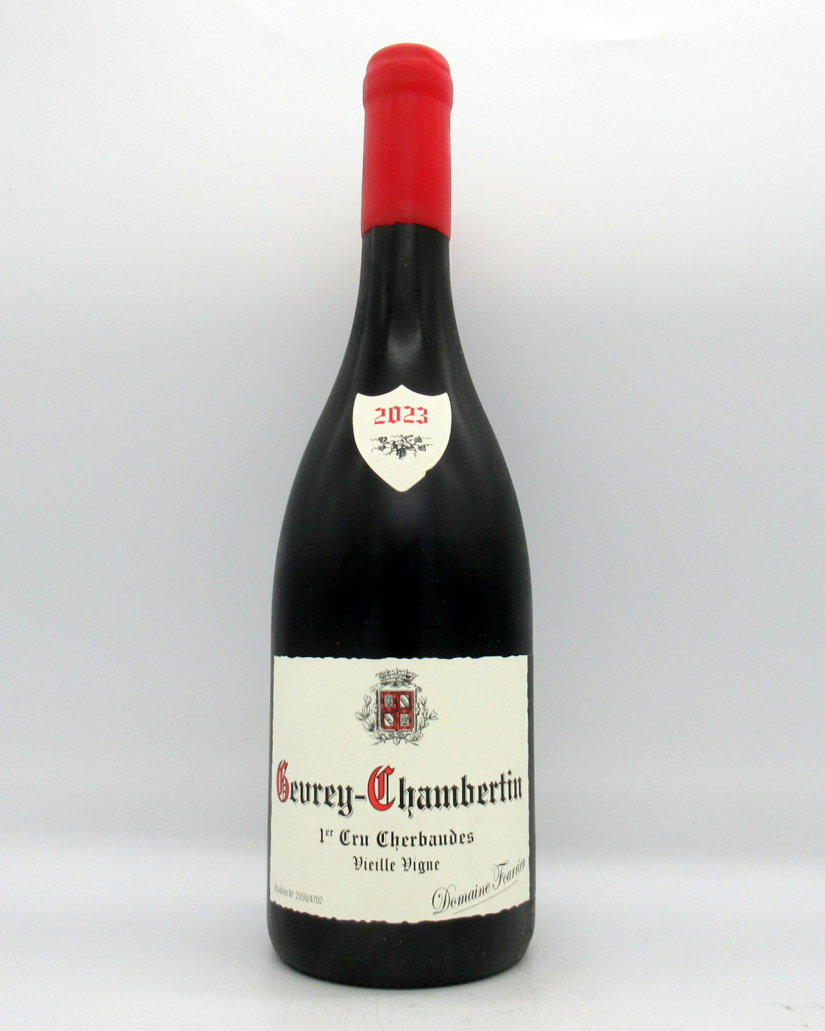 【4本以上3％OFFクーポン】【最安値挑戦中！】【ポイント2倍】ドメーヌ・フーリエ [2023] ジュヴレ・シャンベルタン プルミエ・クリュ シェルボード Vieille Vignes 750ml【WA91-93、Vinous92-94】【赤ワイン】【フランス】【ブルゴーニュ】（Domaine Fourrier）