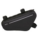 Zefal ゼファール Z Adventure C2 フレームバッグ 2.2L 280mm×130mm×65mm 止水ファスナー付 ブラック 自転車 部品 フラ...