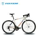 TOTEM トーテム R1 アルミロードバイク|700×28C・16段変速・軽量モデル(2×8速)