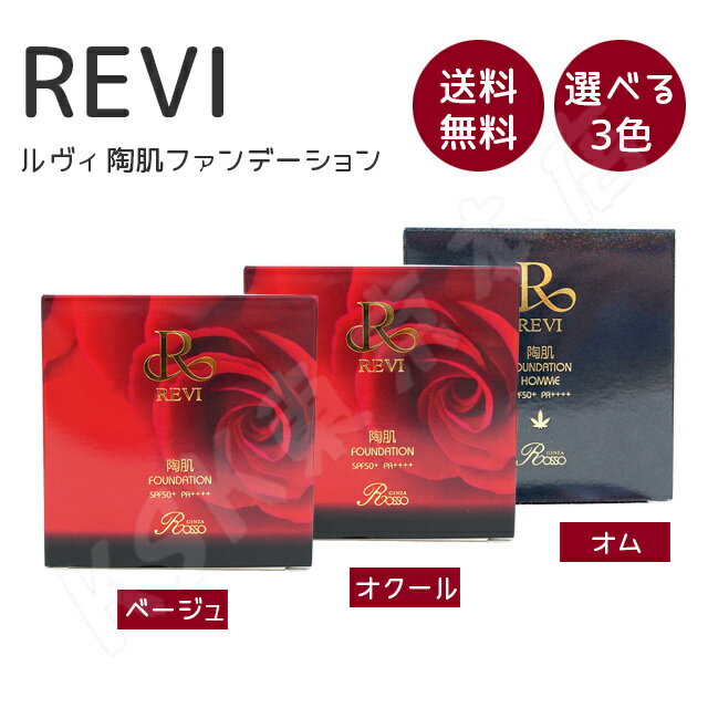 REVI ルヴィ 陶肌ファンデーション レフィル 詰め替え 15g ベージュ オークル オム ニードル 針 陶肌スピキュール 植物幹細胞 基礎化粧品 リキッドファンデーション SPF50++++ 韓国コスメ 正規品 送料無料 3