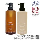 【リニューアル 】ルベル シーソー ヘア スキャルプトリートメント T 500ml シャンプーT 500ml セット LEBEL SEE/SAW 国内正規品 サロン 美容室専売品 正規品 艶髪 質感 しなやか NEW