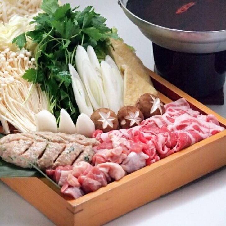 元、力士直伝 醤油ちゃんこ鍋 野菜付き 3人前 セット ギフト お中元 贈り物 旨い鍋を京都からお届けのサムネイル