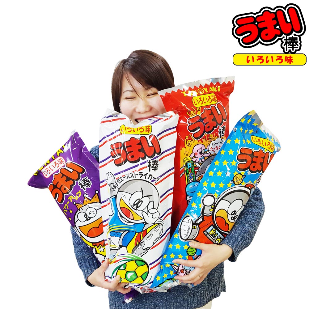 うまい棒 アミューズメント 詰め合わせ AM 40本 おっきなお菓子 特大 (1袋）幼稚園 祭り 景品 子供会 縁日