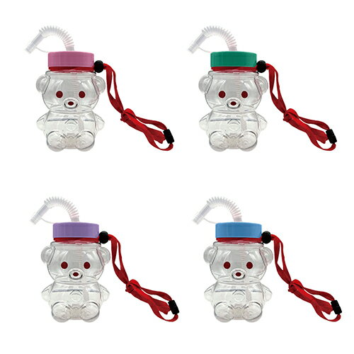 【最短当日発送】光る！くまちゃんボトル (8個）{ 光るボトル 光る 光るおもちゃ 光り物 光る景品 お祭り 縁日 子供会 イベント 景品 夏祭り }