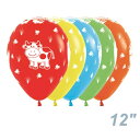 【クロネコゆうパケット送料無料】SM12インチ ファームアニマルズ ファッションアソート 50枚{ お祭り 縁日 子供会 イベント 景品 夏祭り }(3)