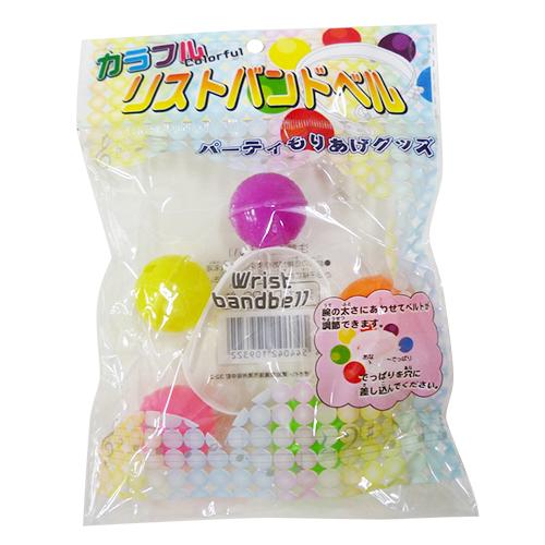 お祭り問屋の岸ゴムのカラフルリストバンドベル (25個）{ お祭り 縁日 子供会 イベント 景品 夏祭り }｜アングル3