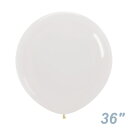 【クロネコゆうパケット送料無料】36インチ(91cm)丸型 クリスタル クリア 1枚{ お祭り 縁日 子供会 イベント 景品 夏祭り }