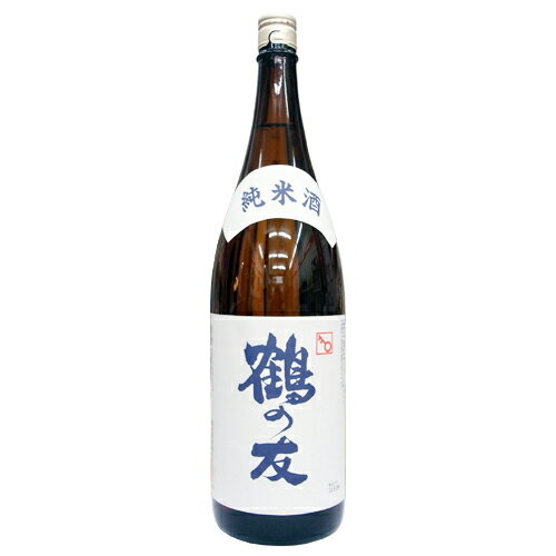 鶴の友　純米　1,800ml【樋木酒造】