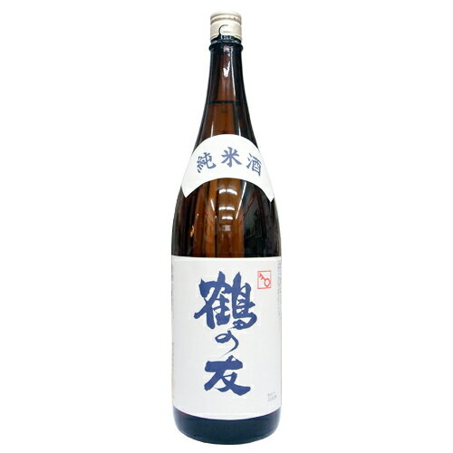 鶴の友 純米 1,800ml【樋木酒造】【純米酒...の商品画像