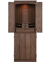 仏壇 モダン 国産 日本製 扉ウォールナット無垢【アルテッツァ】16×46号※お届けは らくらく家財宅急便(送料無料)