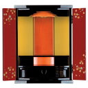 仏壇 塗りモダン おしゃれ コンパクト【すずめ】13×18号※お届けは らくらく家財宅急便(送料無料)