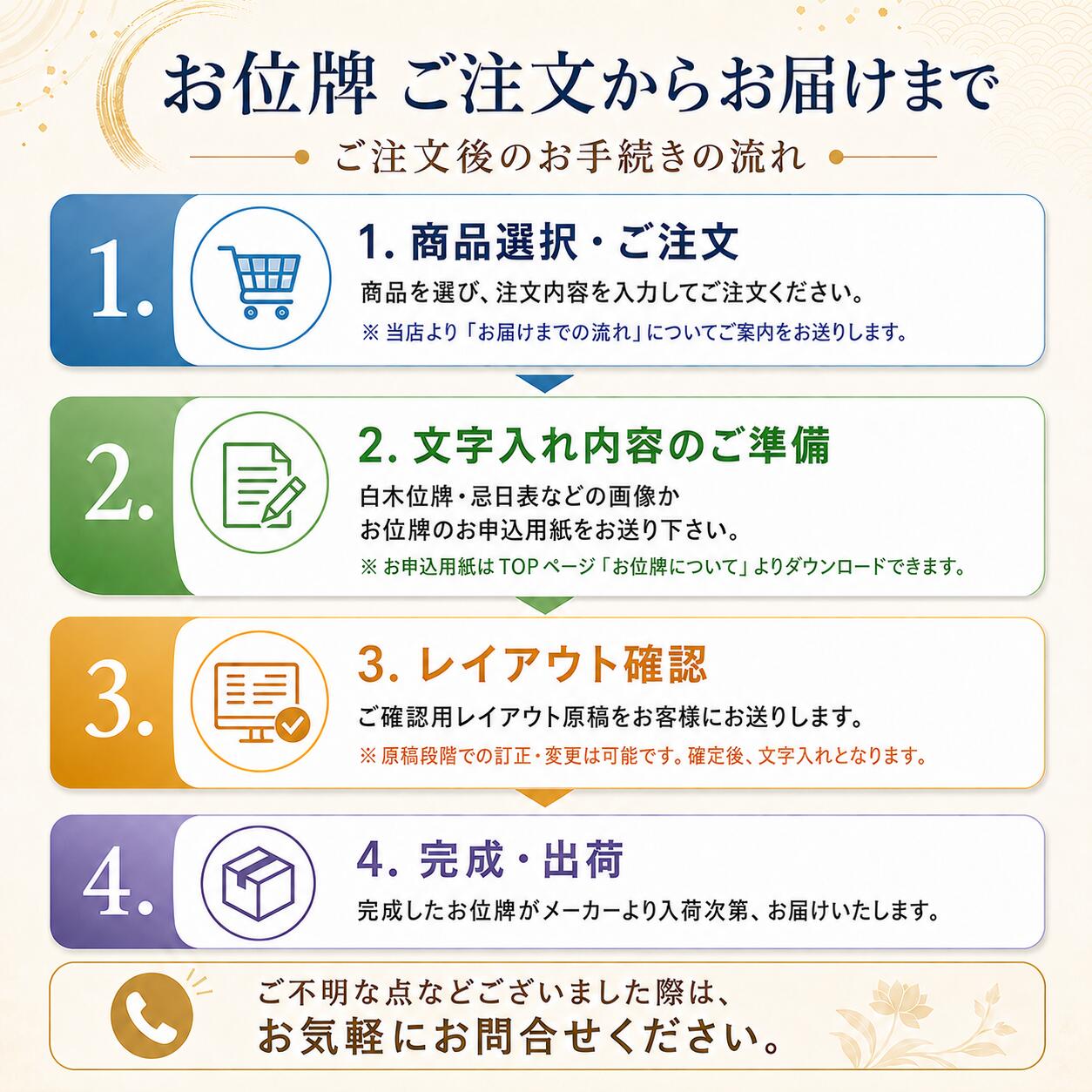 位位牌 会津塗位牌『春日 上塗』5.0寸 会津位牌 会津塗 国産 日本製 本金粉仕上げ（文字代無料 1名様） kishineen-10000154 お仏壇・お位牌の貴志祢苑 サンプル画像3