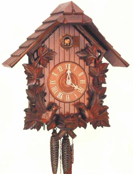 アントン・シュナイダー製カッコー時計はと時計8T223/9　8日巻モデル
