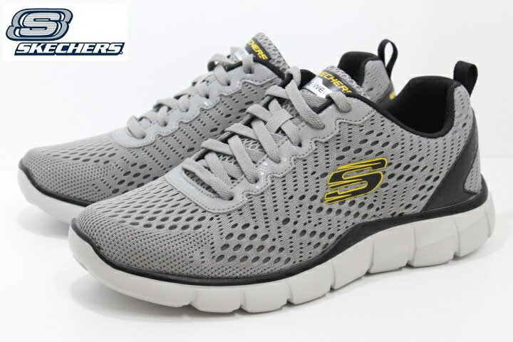 スケッチャーズ メンズ スニーカー SKECHERS STRATEGIC HEAD TURNER 999768 GRY