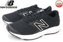 幅広 レディース スニーカー ニューバランス 2E new balance WE420 LB2 BLACK/WHITE