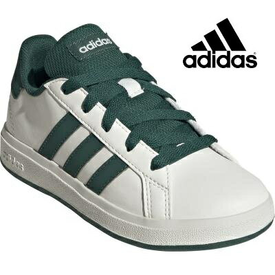 アディダス ジュニア スニーカー adidas GRAND COURT 2.0 K JQ0704 WHITE/GREEN