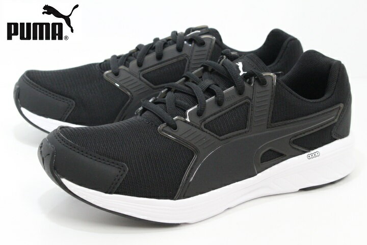 メンズ レディース スニーカー プーマ PUMA NRGY Driver NM 191369 03 BLACK/WHITE