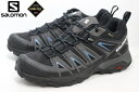 ゴアテックス サロモン メンズ ハイキングシューズ SALOMON X ULTRA PIONEER GORE-TEX L47170100 BLACK