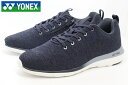 メンズ ウォーキングシューズ ヨネックス パワークッション YONEX M01Y INB インディゴネイビー 25cm