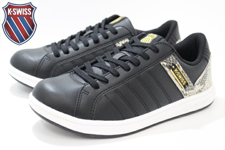 レディース スニーカー ケースイス K-SWISS KS 300 SNK 1KS044 BLACK/SNAKE