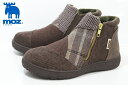 レディース ブーツ モズ 防寒 軽量 MOZ 9902207 BR ブラウン