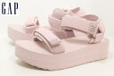 厚底サンダル レディース ギャップ GAP GPL22421 PNK PINK