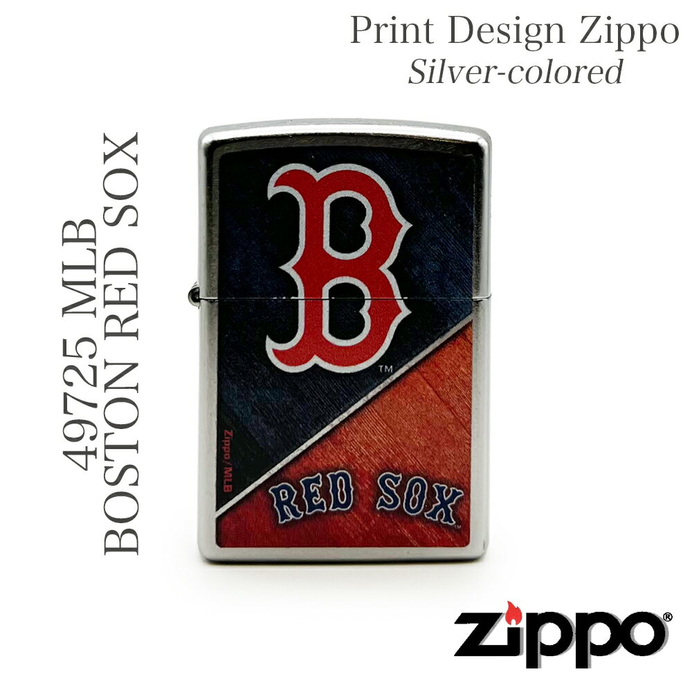 49725 MLB BOSTON RED SOX 希少価値 ZIPPO ジッポ オイルライター ギフト プレゼント アメフト nflチー..