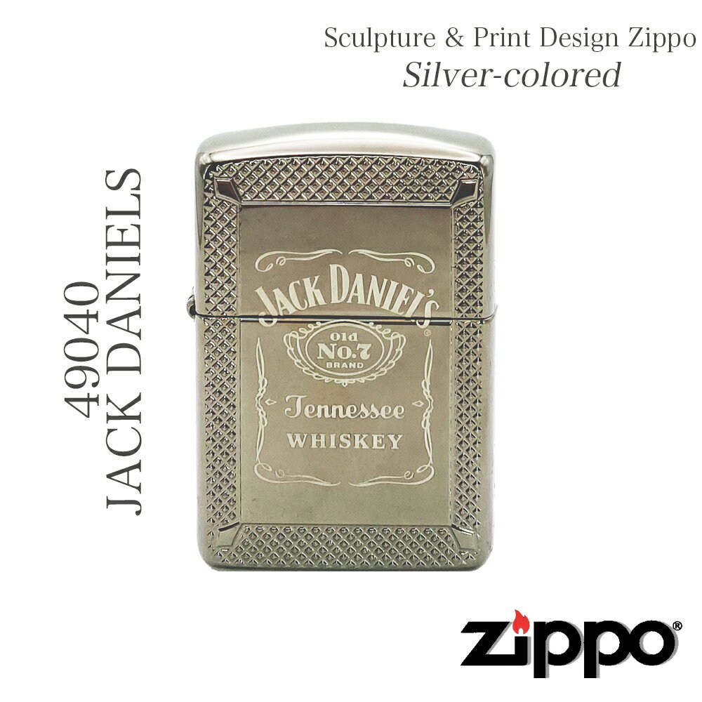 ZIPPO ジッポ 49040 JACK DANIELS ZIPPOオイル ZIPPOライター 希少価値 ZIPPO ジッポ 希少価値 ZIPPOジッポ オイルライター ギフト プレゼント USA ロゴ