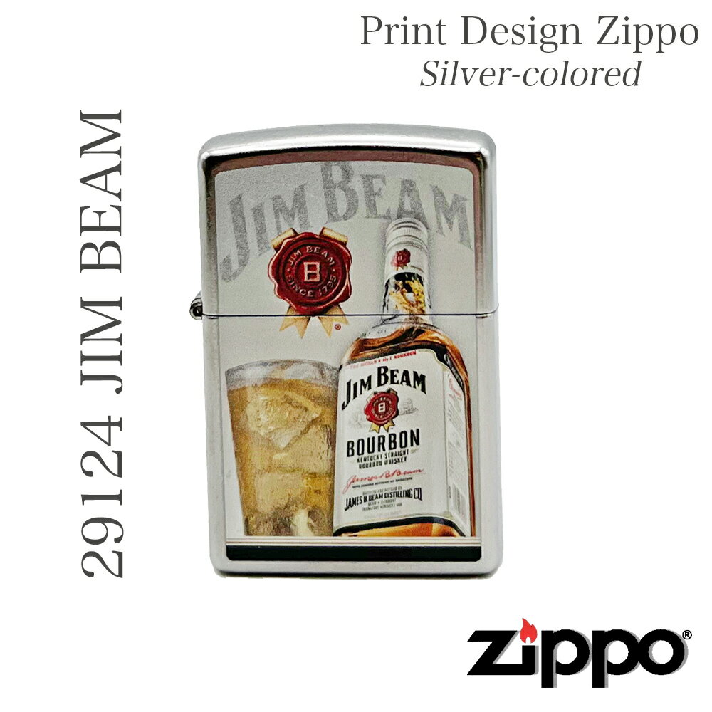 ZIPPO ジッポ 29124JIM BEAM ZIPPOオイル ZIPPOライター 希少価値 ZIPPO ジッポ 希少価値 ZIPPOジッポ オイルライター ギフト プレゼント USA ロゴ