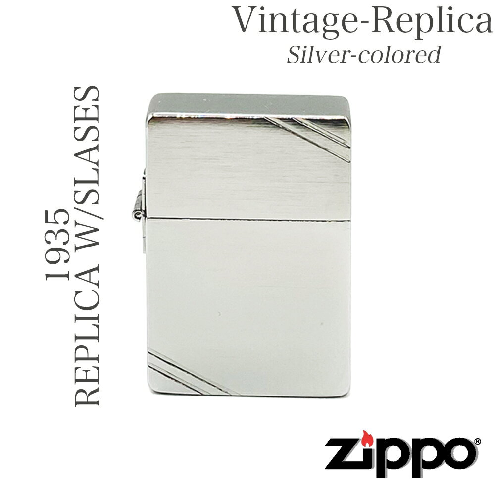 ZIPPO Wb| 1935 REPLICA W/SLASES ZIPPOIC ZIPPOC^[ 󏭉l ZIPPO Wb| 󏭉l ZIPPOWb| ICC^[ Mtg v[g USA S