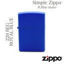 ZIPPO ジッポ 229 REG ROYAL BLUE ZIPPOライ